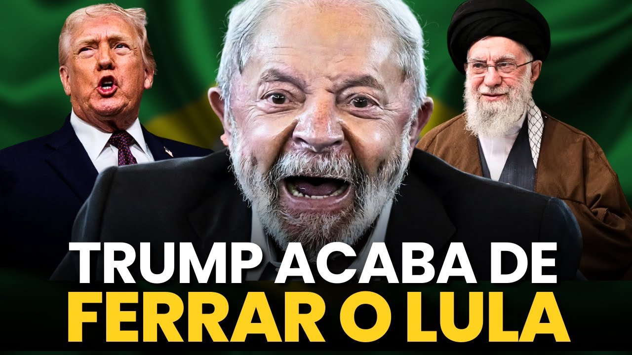 TRUMP ACABA DE F3RR4R O LULA 🫢 NO BRASIL E NO MUNDO!