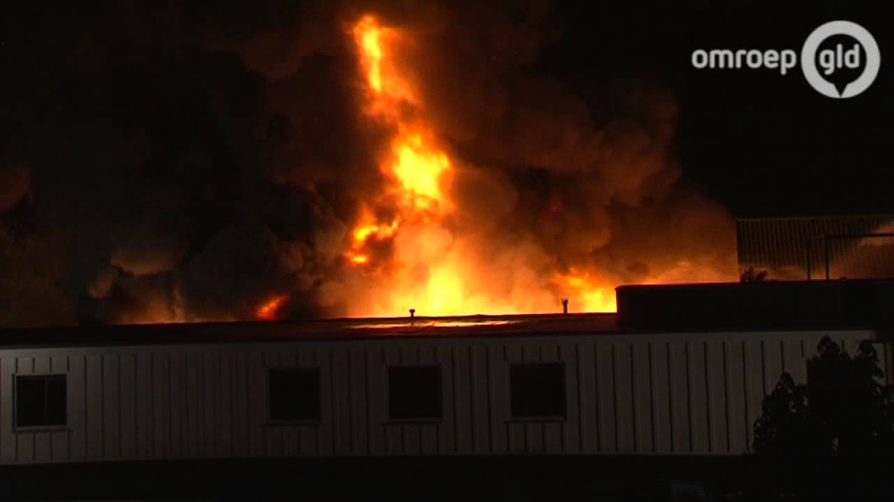 Grote brand centrum Brummen