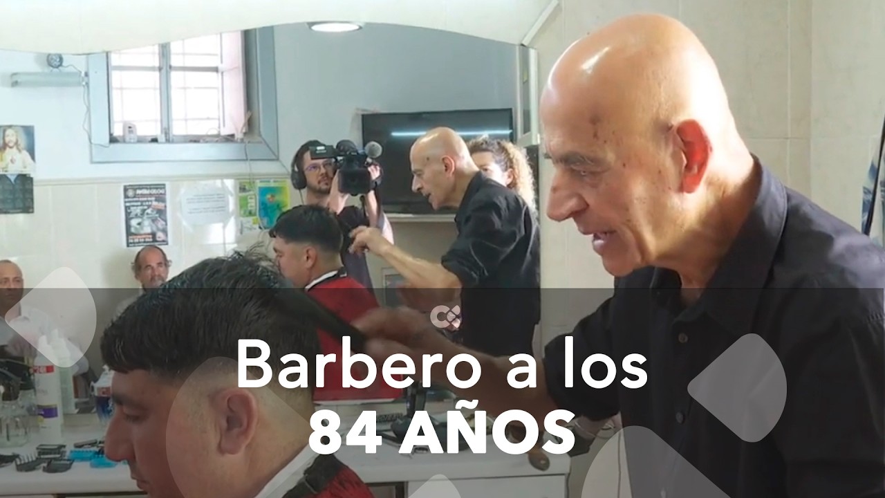 Barbero a los 84 y sin fecha de jubilación