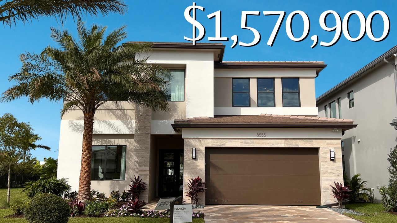 Luxury New Construction | Samoa Model Home Tour | GL Homes | Boca Raton, FL | Palm Beach  County