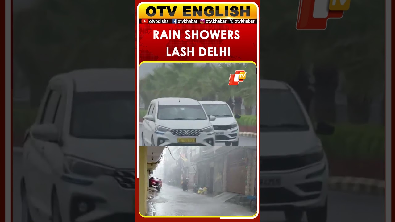 Delhi Receives Light Rain Showers Amid Weather Change