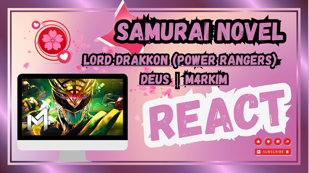Samurai REACT Lord Drakkon (Power Rangers) - Deus | M4rkim
