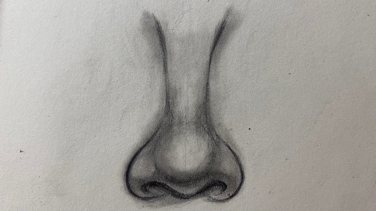 Nose Drawing Practice (Easy Method)
