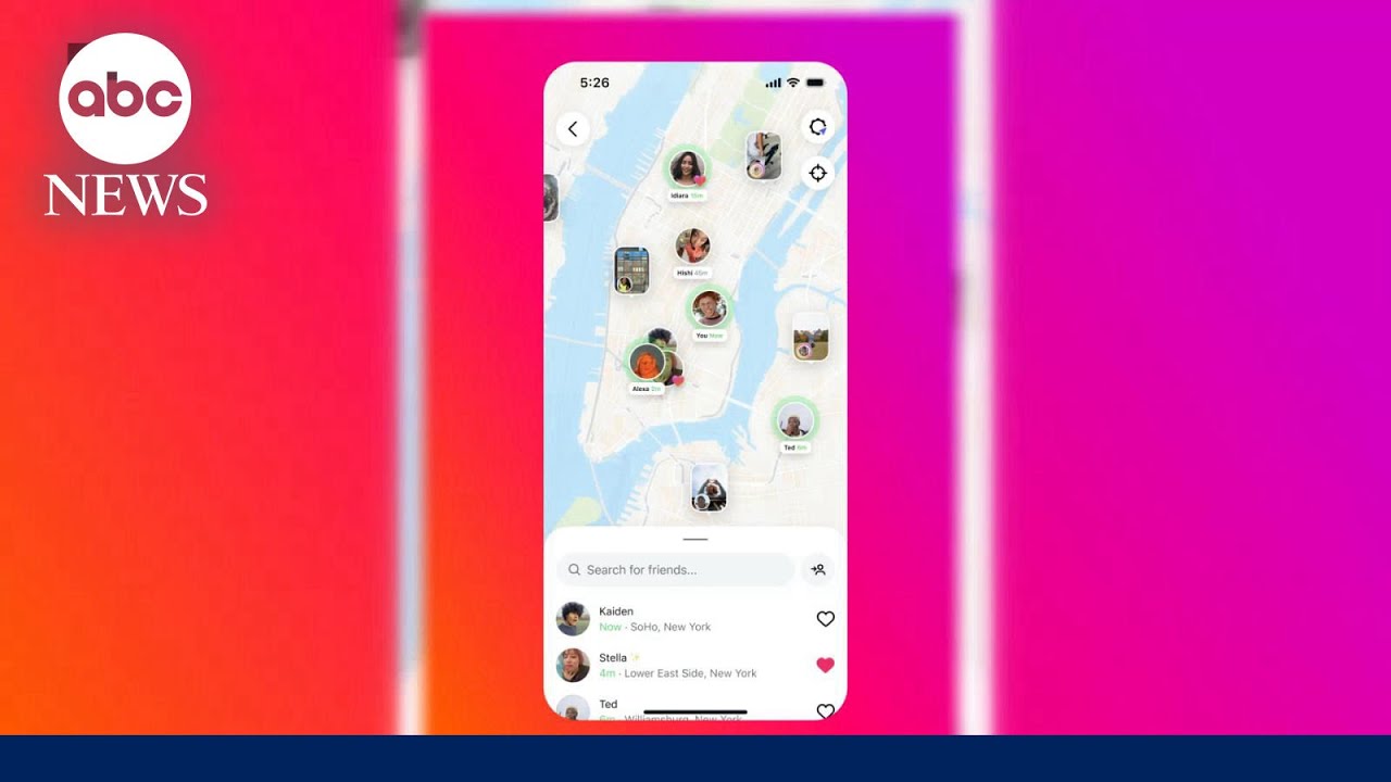 Potential privacy concerns grow over Instagram's new feature 'friend map'