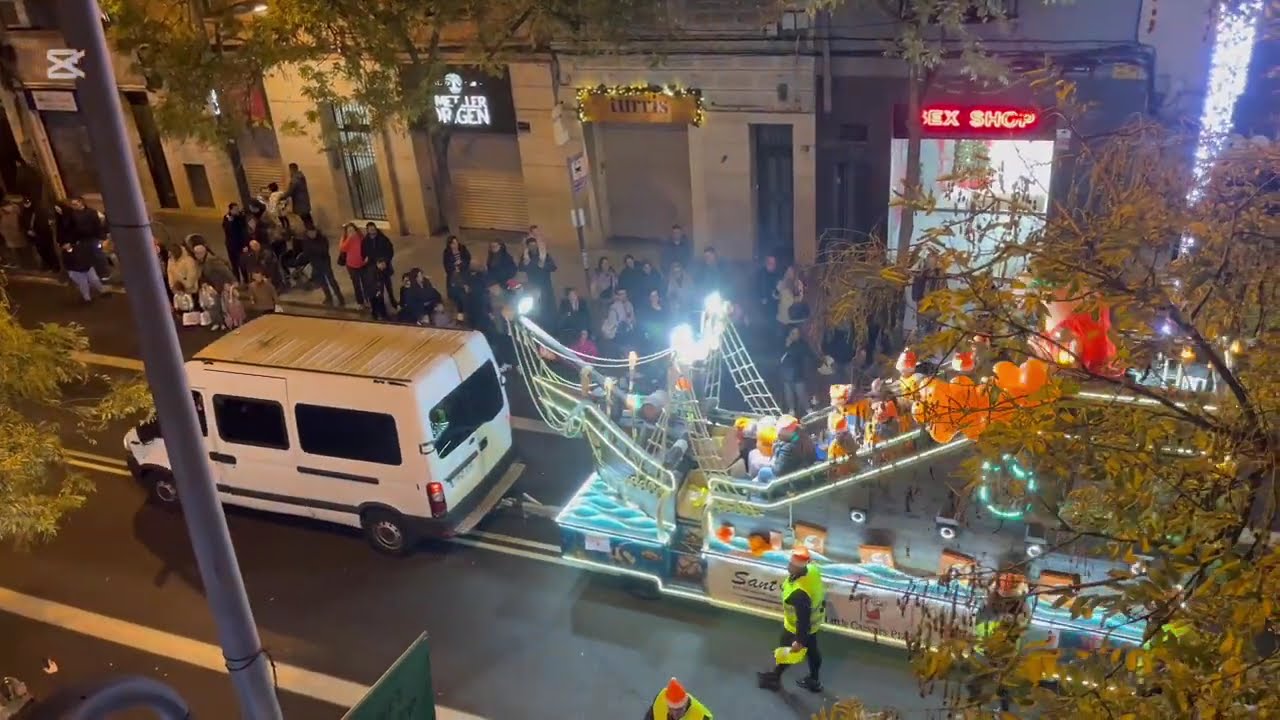 Cabalgata Papá Noel Barcelona Sants 2024!!!!