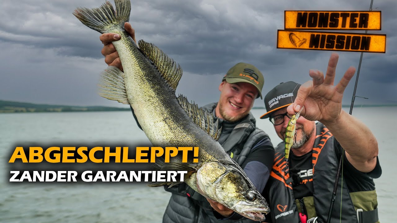 Schleppangeln auf Zander I Die Technik, die du kennen musst! MONSTER MISSION Teil 4