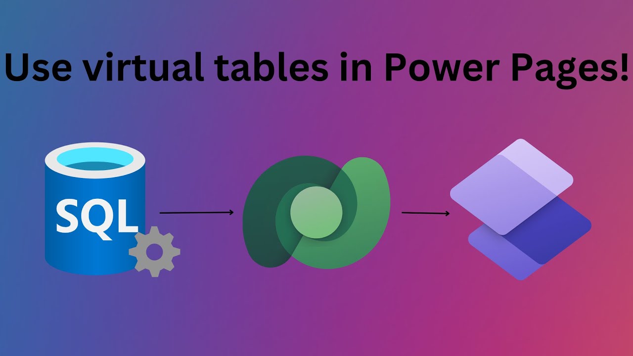 Virtual Tables in Power Pages