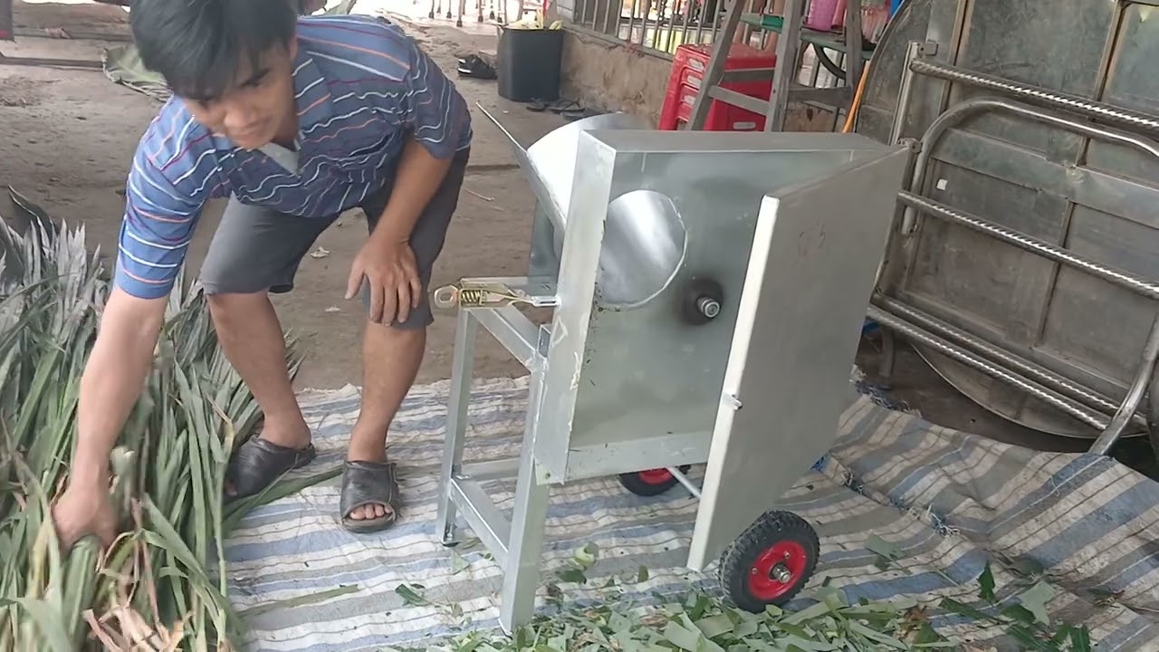 Máy băm cỏ thái chuối 2hp 1400
