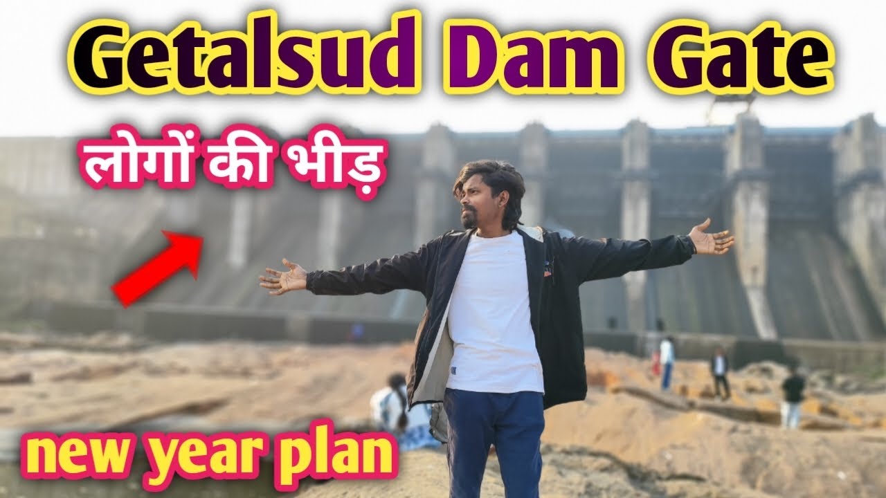 Getalsud dam me full enjoy 🥰🥰 | New year 2026 में लोगों की भीड़ 😱 | #vlog #getalsuddam #viral 