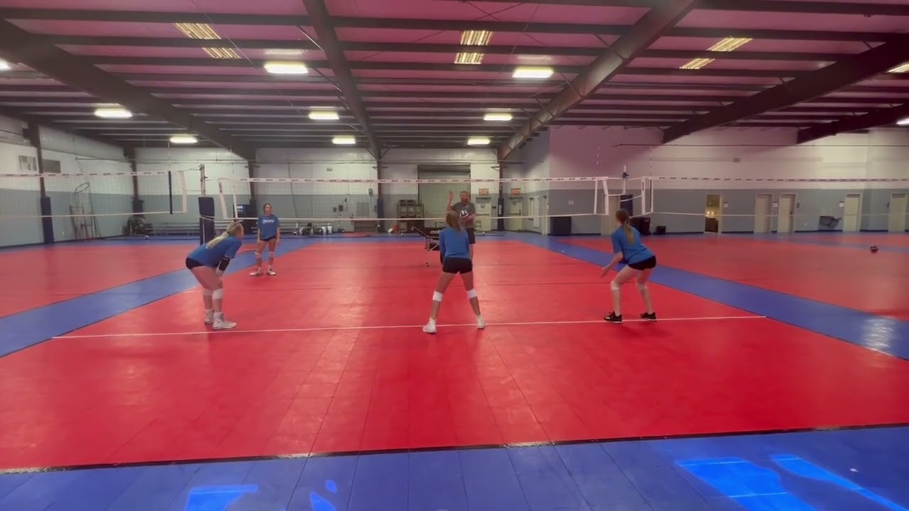 Kadence Volleyball Drill - How to teach team movement
