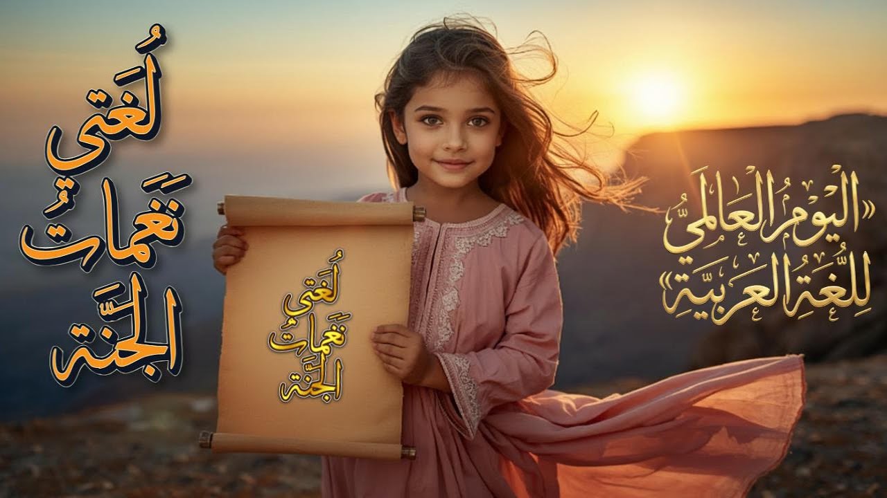 اُنشد فيها وتغنّى | أغنية يوم اللغة العربية 2025 | نشيد لغتي نغمات الجنة | Arabic Language Day Song
