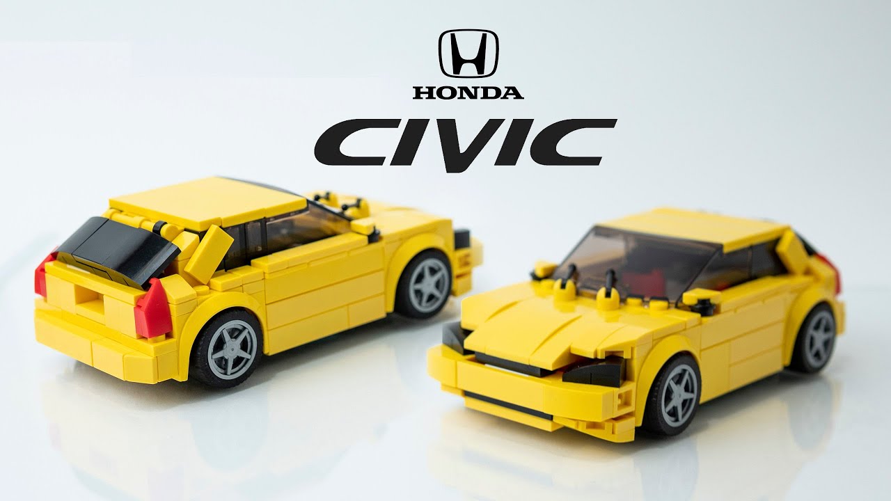 Turning the LEGO Supra into a Honda Civic EK9
