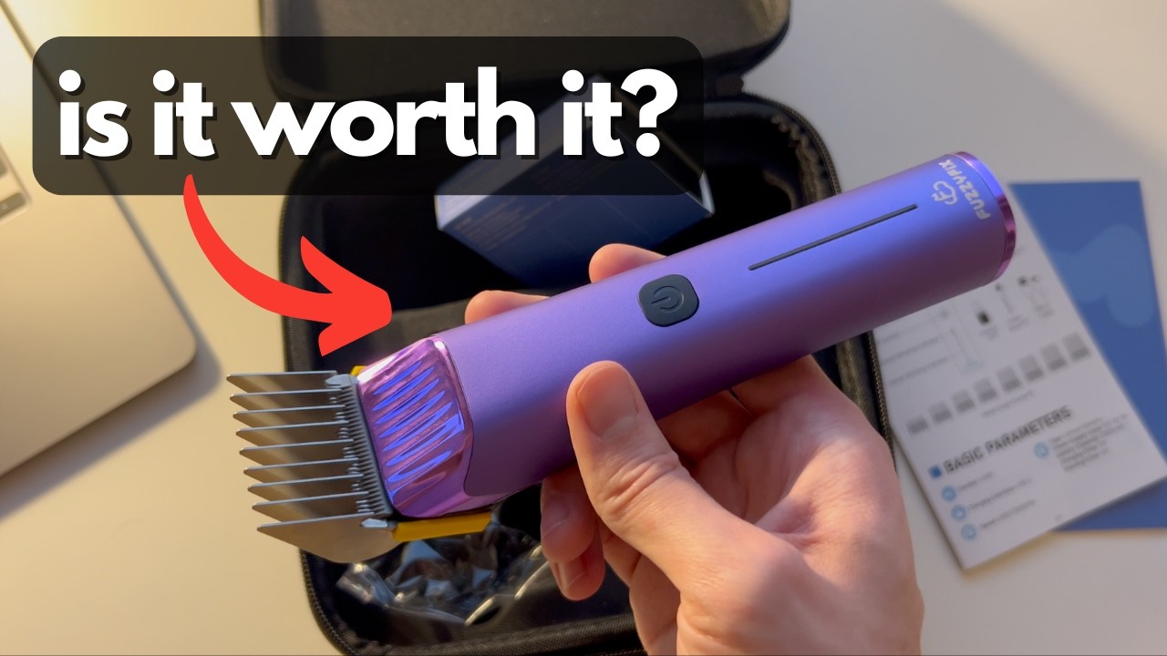 FuzzyFix 5in1 Dog Clippers Review - Cordless Pet Grooming Kit
