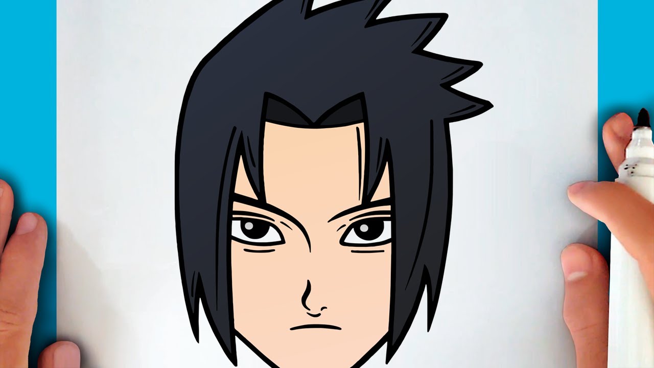 HOW TO DRAW SASUKE