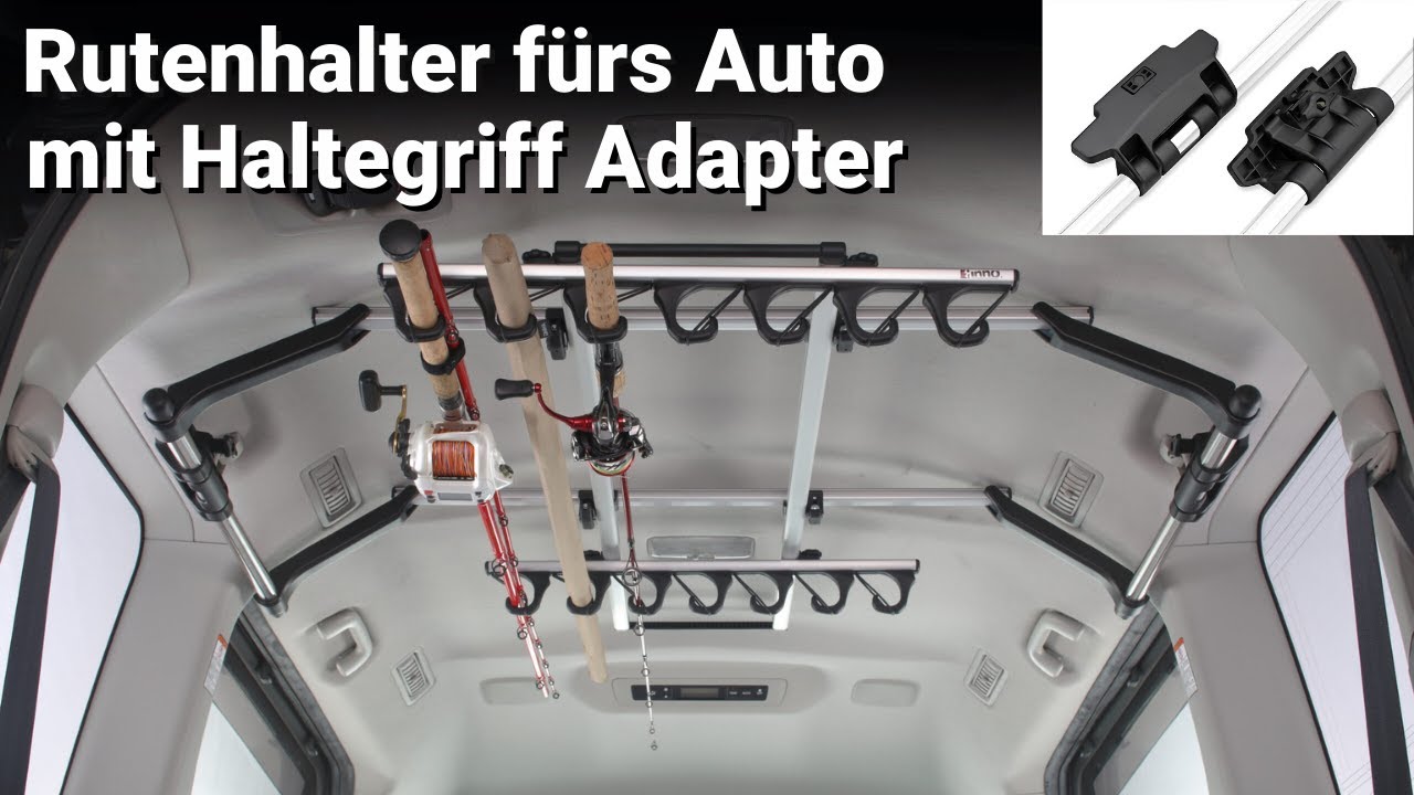 Angelrutenhalter mit Haltegriff Adapter ｜ inno, Carmate