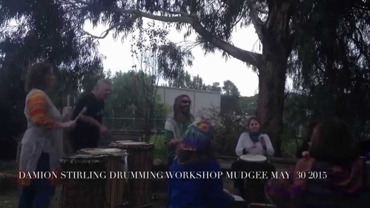 Drumming Workshop With Damion Stirling Mudgee May 30 2015