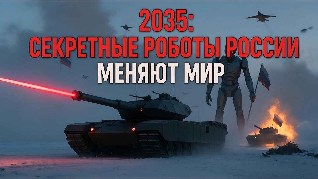 2035: Секретные Роботы России Уничтожат Запад?! Тайна, Которая Меняет Войну!
