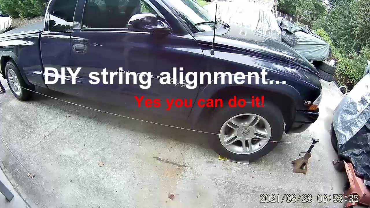 DIY string alignment dodge dakota durango ram chevy plymouth