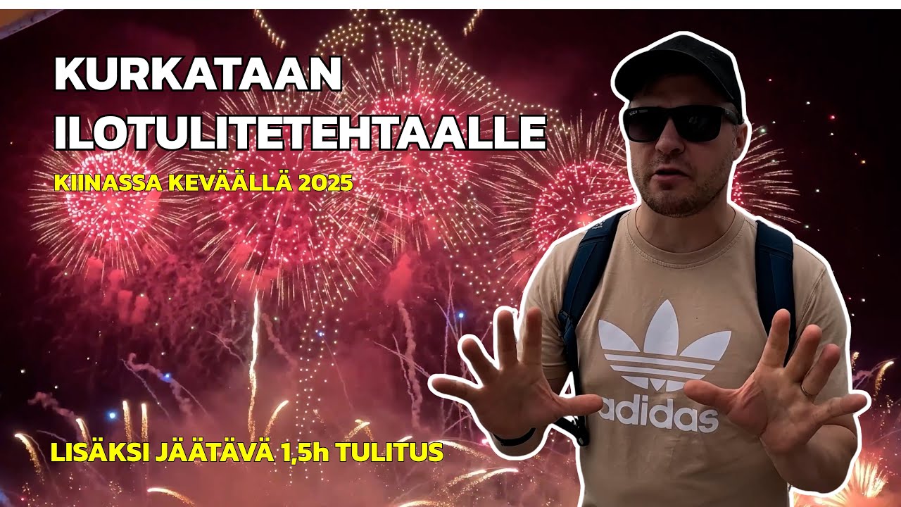 MAAILMAN ILOTULITEPÄÄKAUPUNKI - Jopa 70% KAIKISTA maailman ilotulitteista tehdään täällä