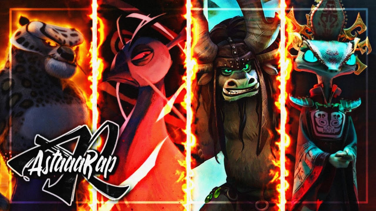 VILLANOS de Kung Fu Panda Rap - Astarorh TK
