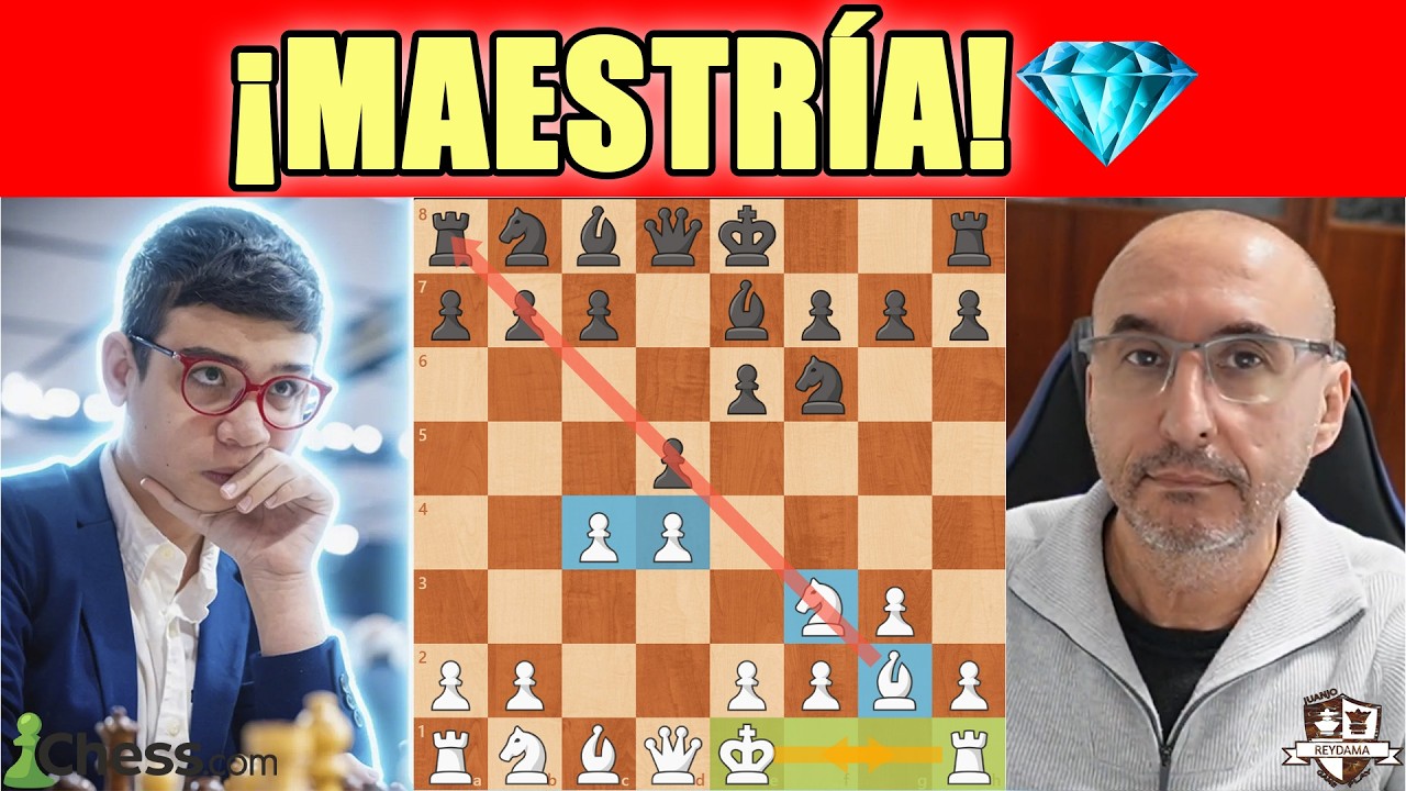 Faustino Oro destroza la Apertura Catalana de un GM de 3200 Elo