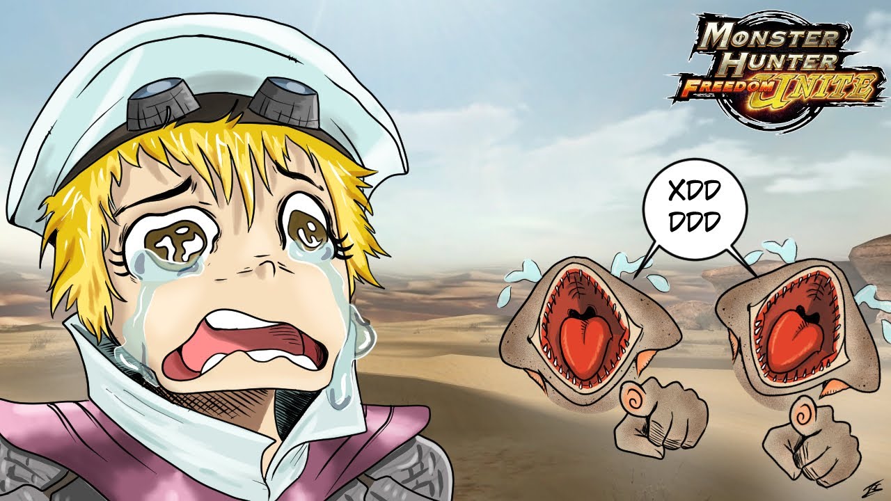 MHFU is toxic fun... / Third Fleeter plays MHFU for the first time Pt.2