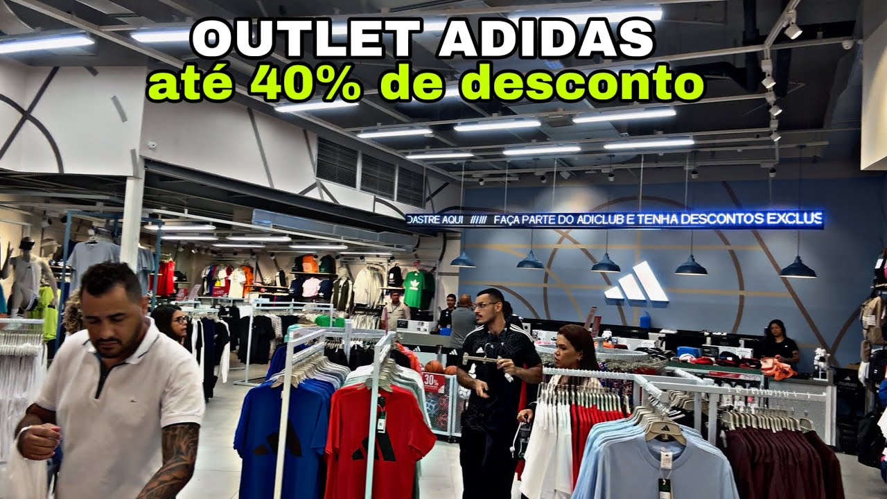 OUTLET BARATO da adidas, t&ecirc;nis com at&eacute; 40% de desconto