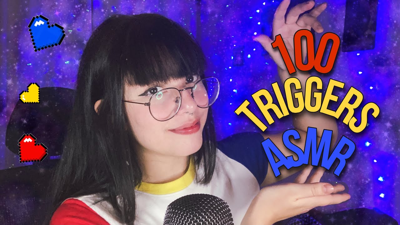 ASMR 100 TRIGGERS | VÁRIOS SONS PARA VOCÊ SE ARREPIAR E DORMIR 😴
