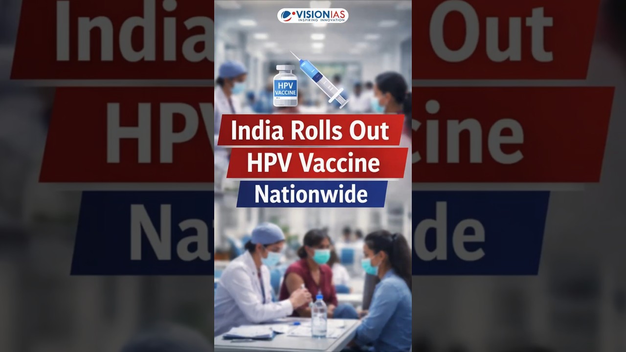 PM Modi Launches Nationwide HPV Vaccination Programme to Combat Cervical Cancer