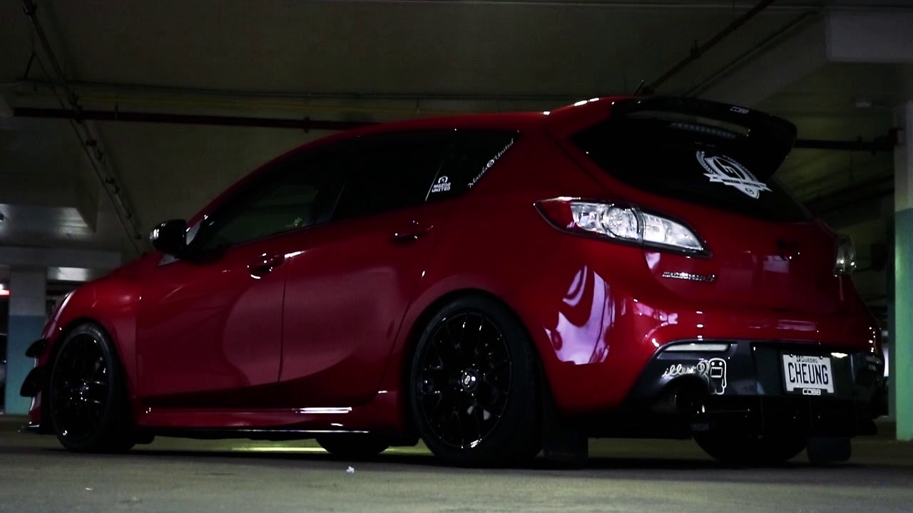 Mazdaspeed 3 Red Alan Cheung Official Video