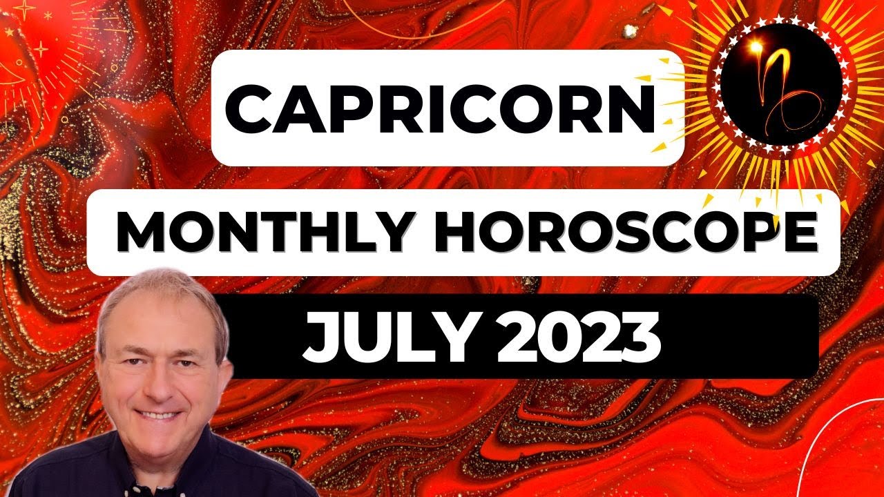 Capricorn Horoscope July 2023. Some Big Relationship Strands Are To The Fore This Month.