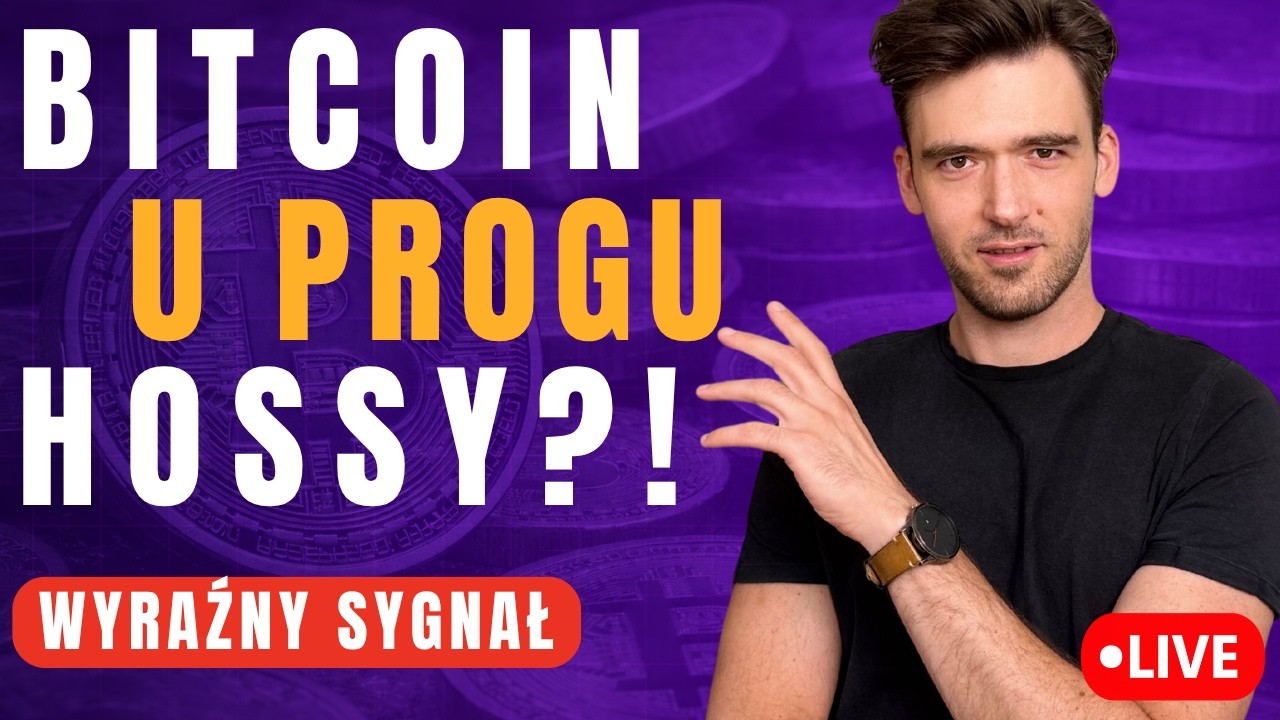 Bitcoin Na Granicy Hossy! Czy To Przełomowy Moment? | Analiza BTC LIVE