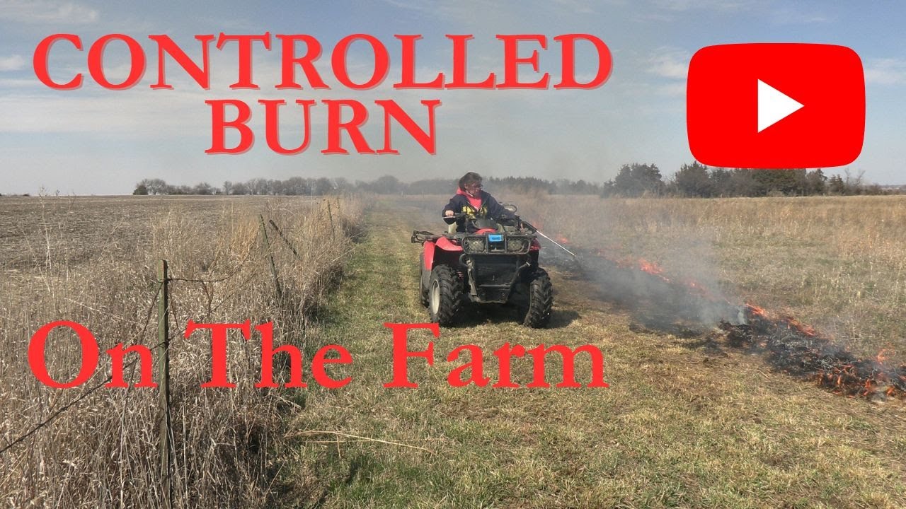 Control Burn On The Farm