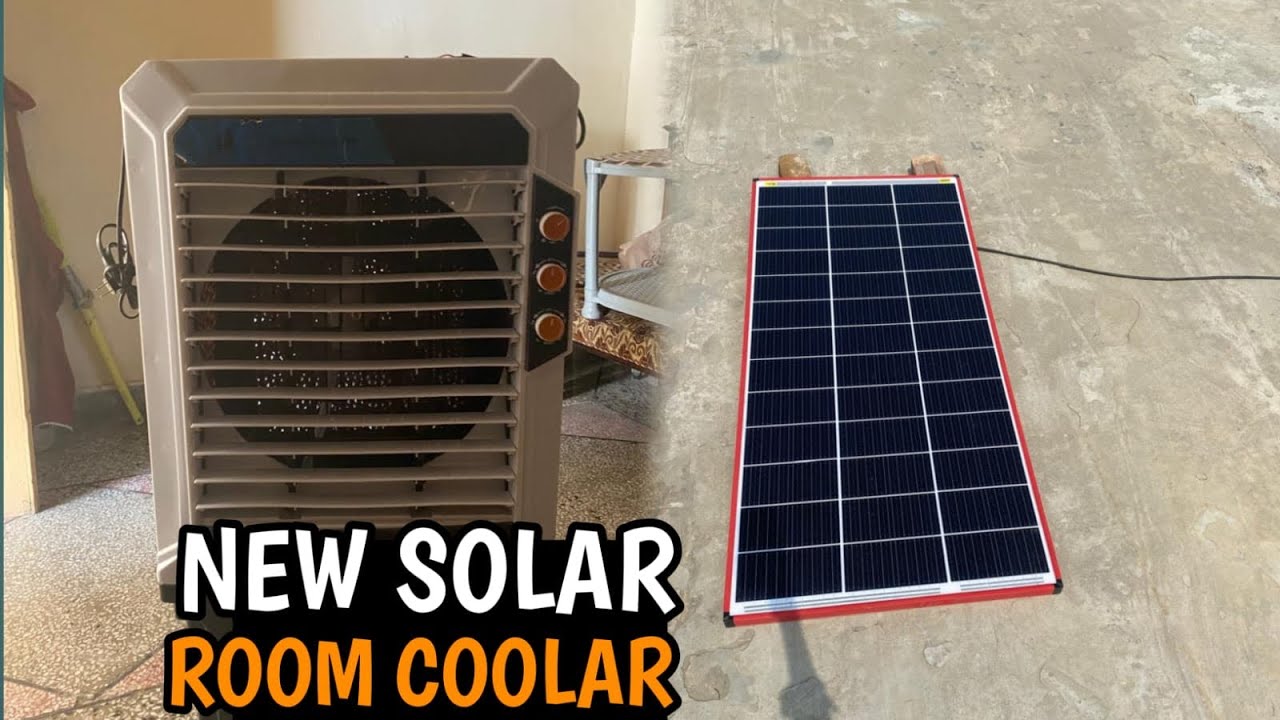 New solar wala room coolar lai liya 😍