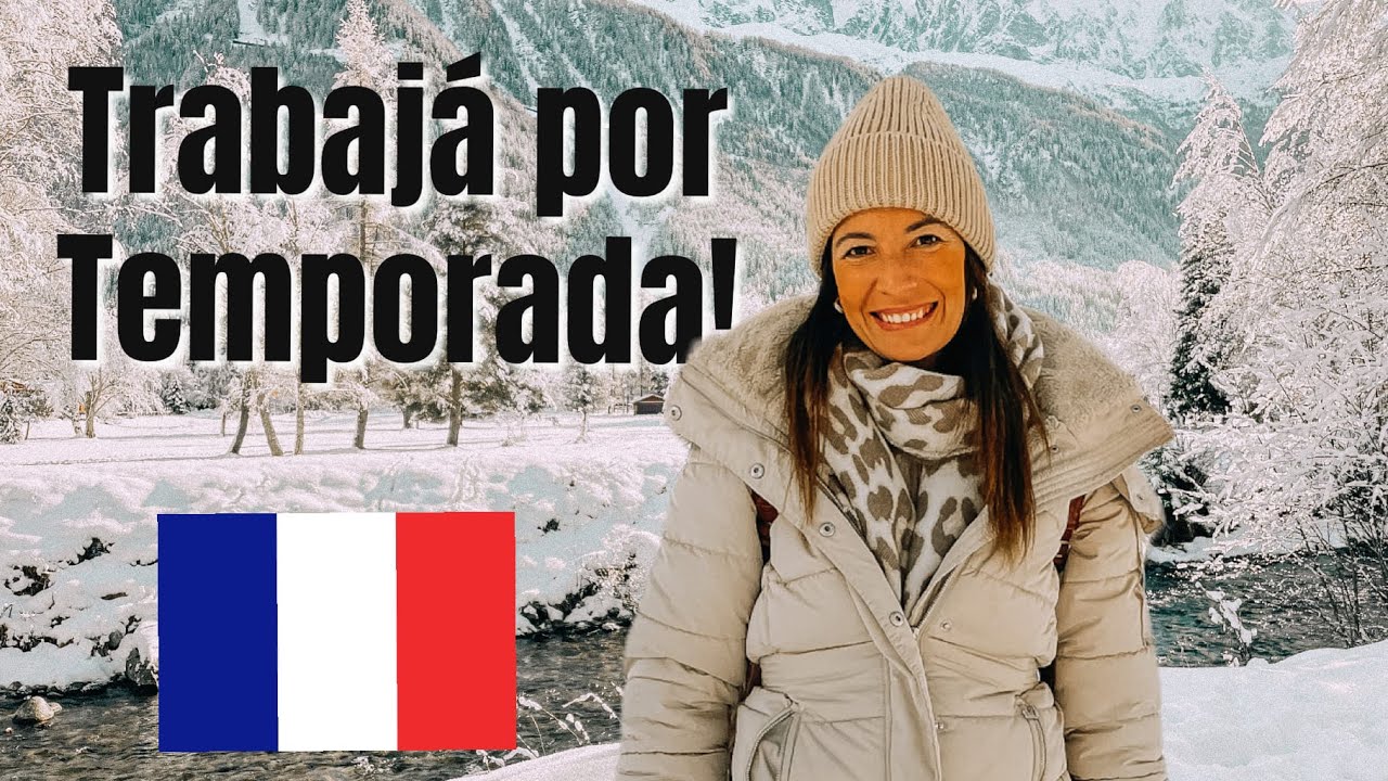 🚨TRABAJO con ALOJAMIENTO GRATIS🇫🇷 | TRABAJAR en un centro de ski 🤑