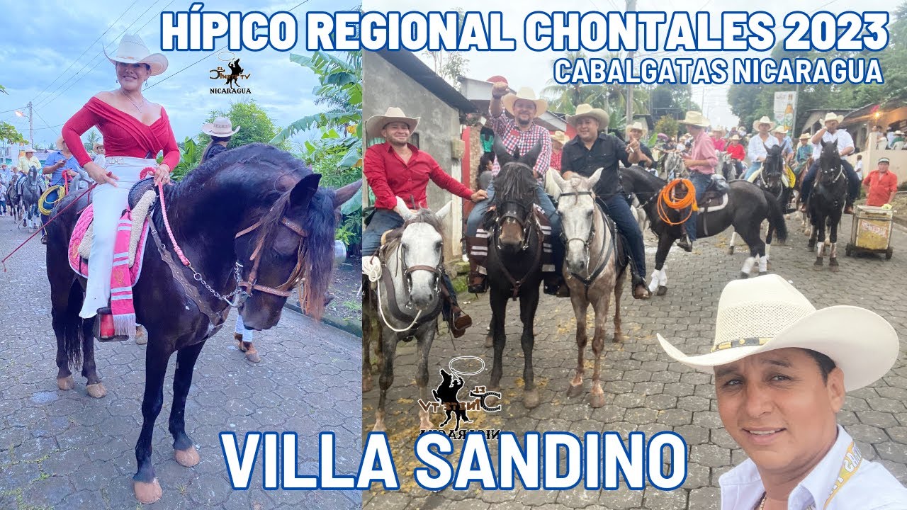 HÍPICO Regional - Chontales - Nicaragua  VILLA SANDINO - alegrísimo alegrísimo, tienen que verlo
