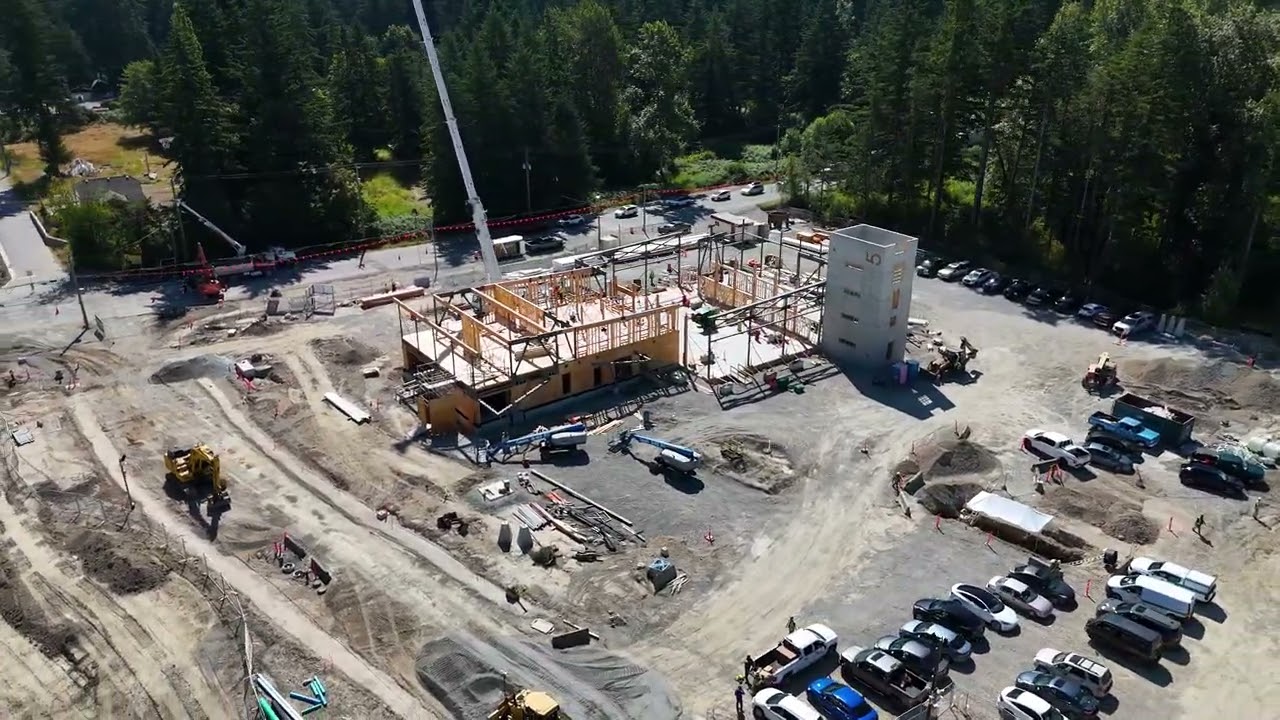 Brookswood-Fernridge Firehall Construction (July 2025)