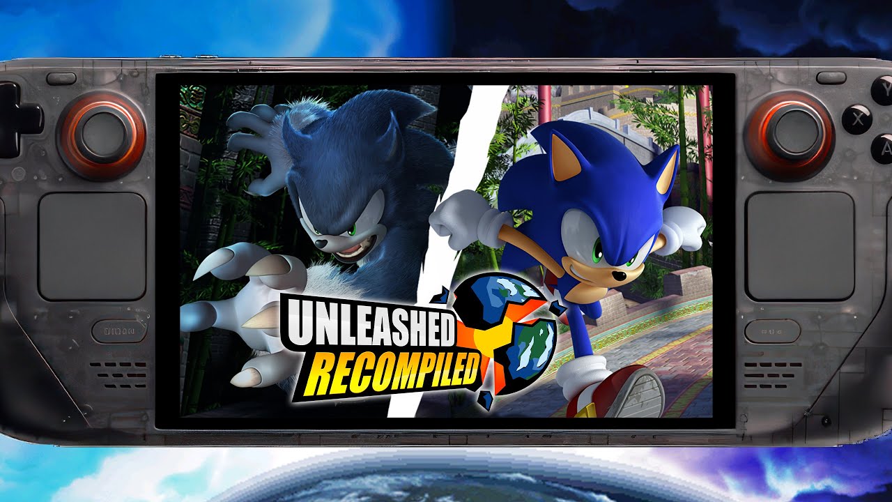 Sonic Unleashed Recompiled on Steam Deck OLED - Showcase