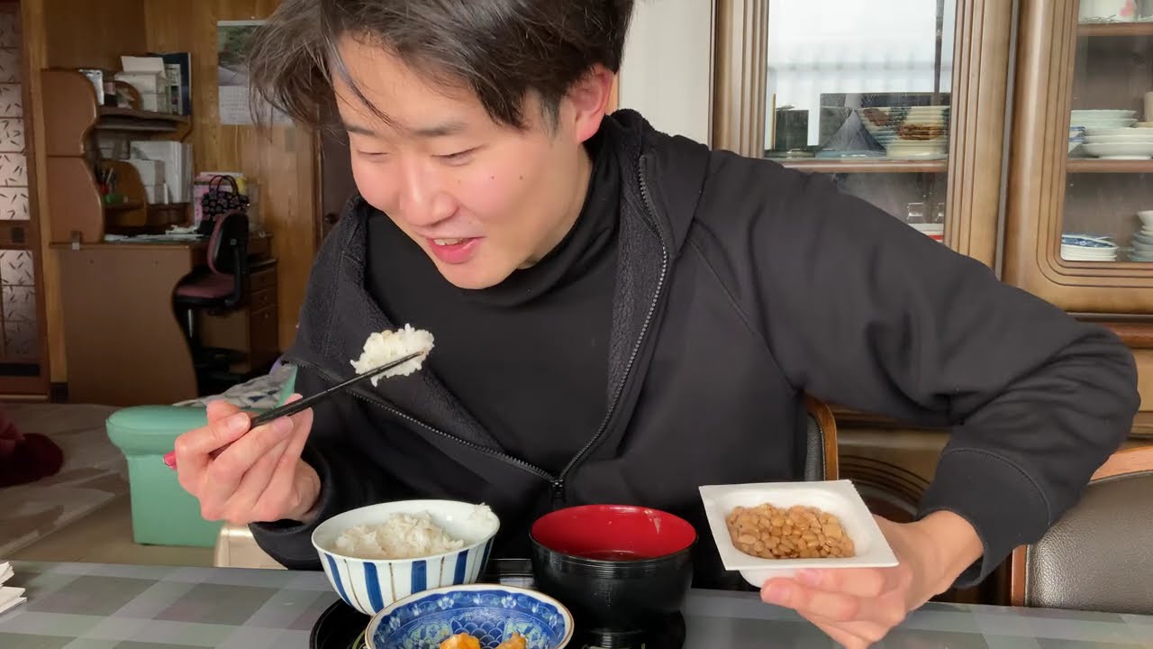 バスケした次の朝は、しっかり食べたくなる年頃