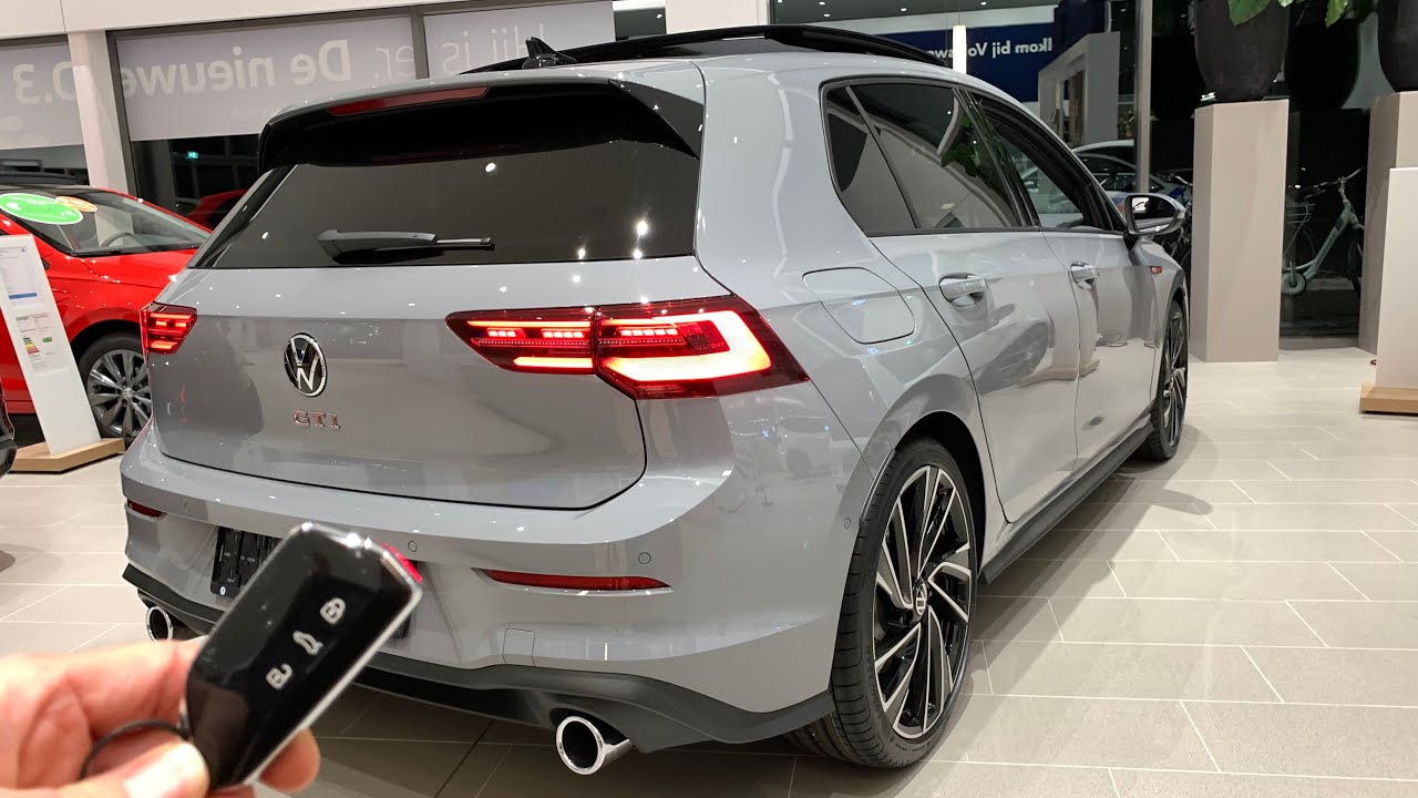 New! 2021 Volkswagen Golf 8 GTI (245 HP) | SOUND, Startup and Visual Review, interior and exterior
