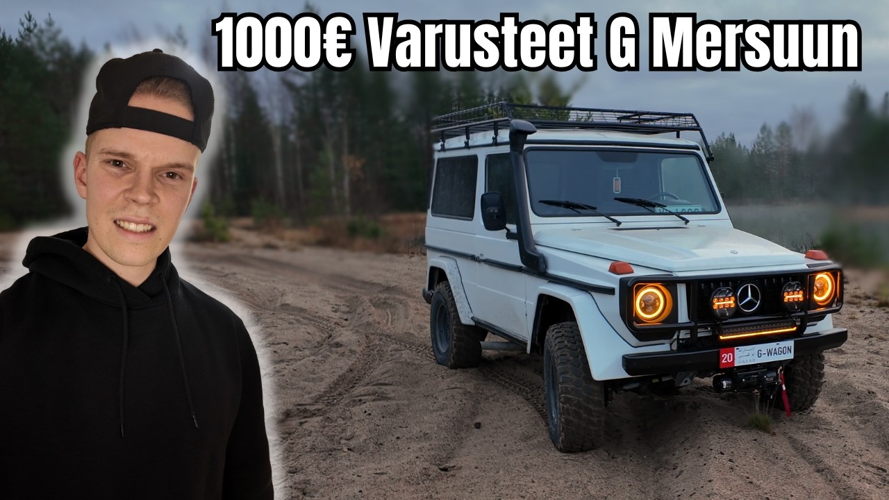 G MERSUUN 1000€ VARUSTEET
