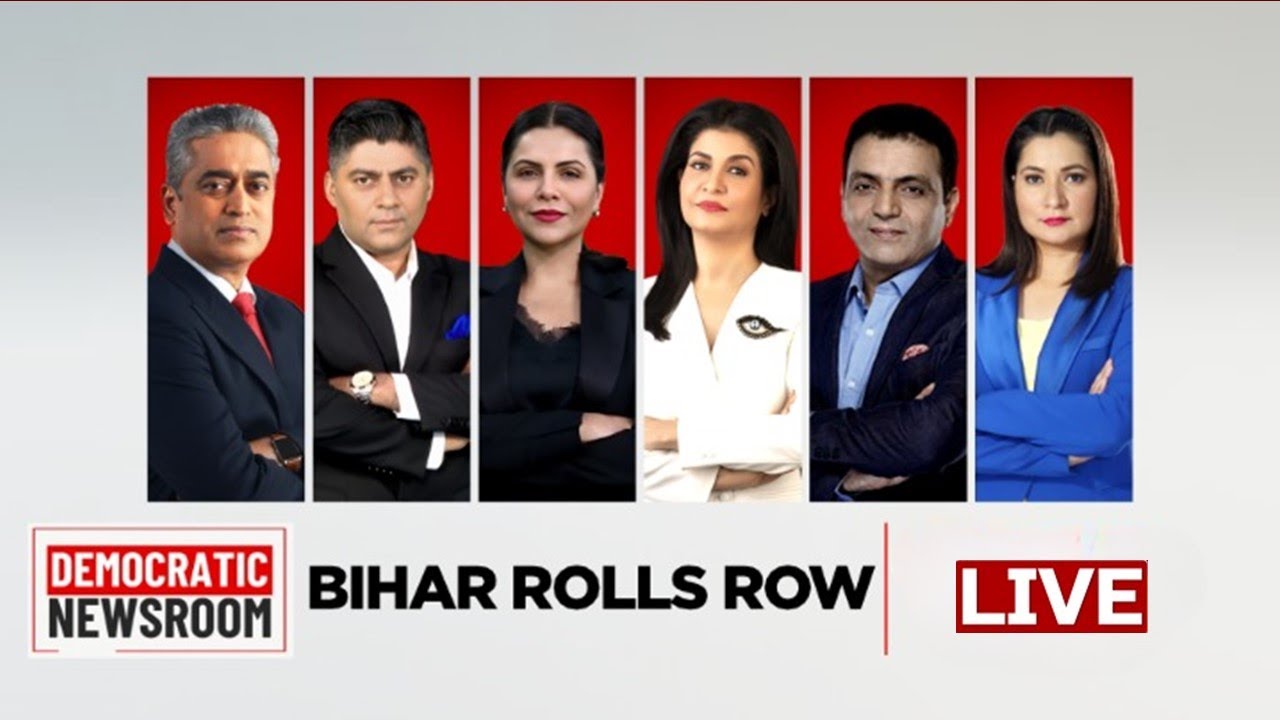 Bihar Voter List Revision Debate | Rajdeep Sardesai, Gaurav Sawant, Anjana, Preeti Choudhry