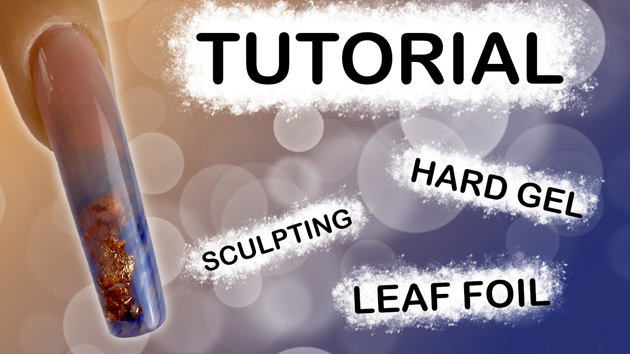 NAIL TUTORIAL | Ombre square hard gel nail sculpting | First time using my Red Iguana practice hand