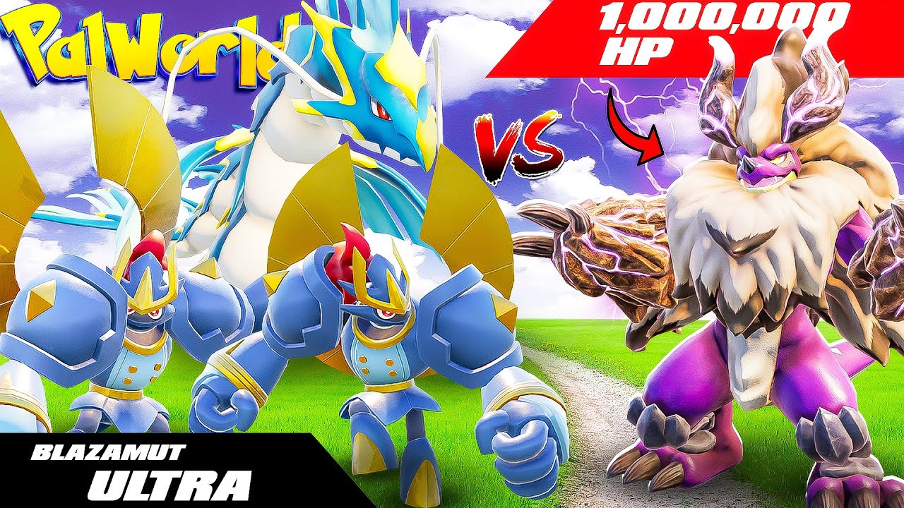 BLAZAMUT RYU ULTRA FIGHT || PALWORLD HINDI GAMEPLAY PART 32