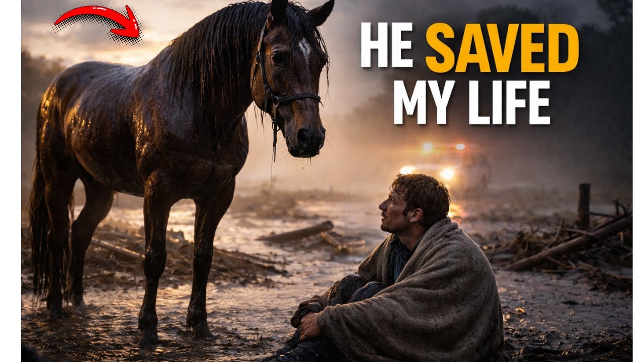 A Horse Crossed a Deadly Storm to Reach One Ranch — The Reason Left Everyone Speechless.