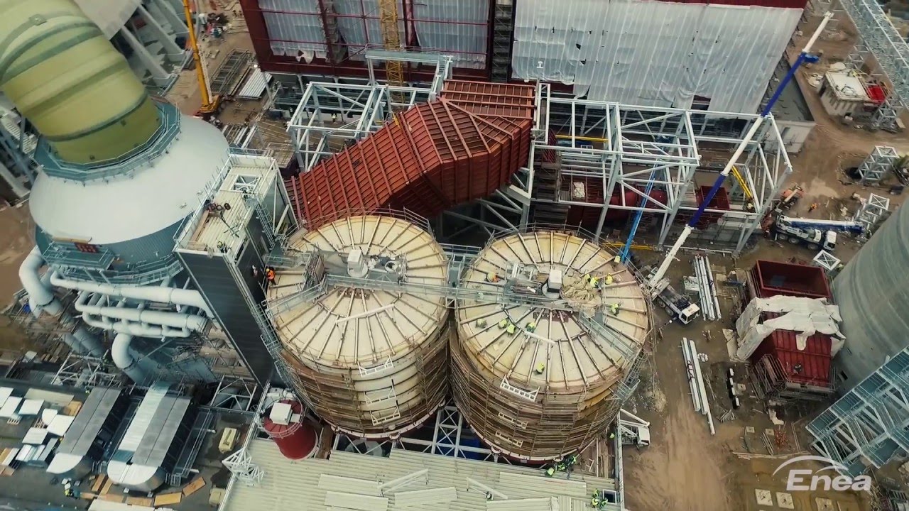 Enea - film z budowy nowego bloku Elektrowni Kozienice - wiosna 2016