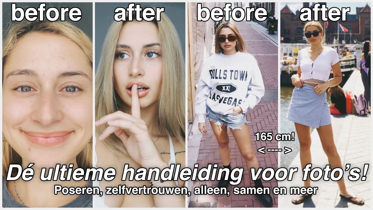 HACKS VOOR BETERE FOTO'S! | Model + poseer tips | Samen + Alleen  ☺ saar