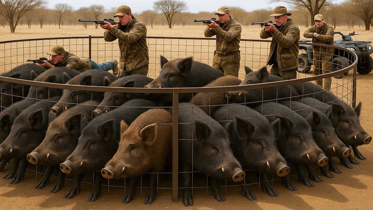6,7 Millionen Wildschweine zerst&ouml;ren amerikanische Farmen &ndash; und niemand kann sie aufhalten