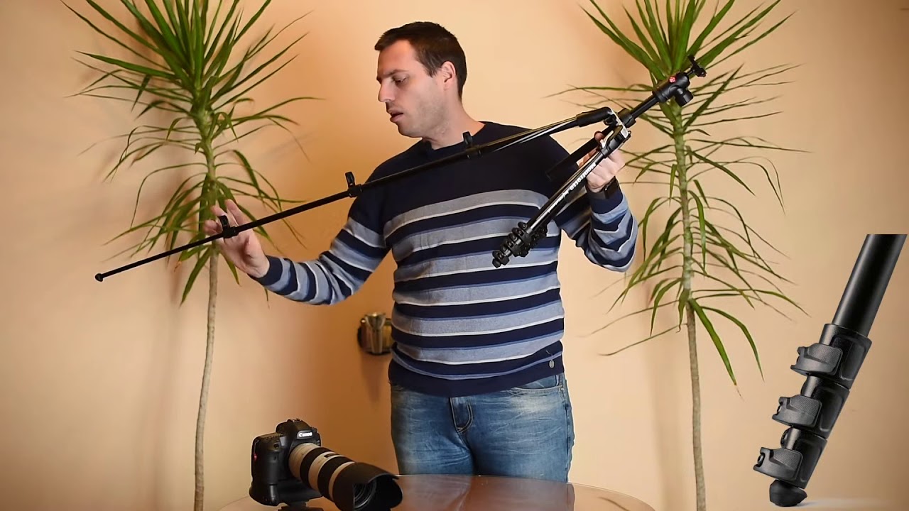 Manfrotto BeFree Advanced Travel Tripod kit & BeFree Live - Detailed review and stability test!