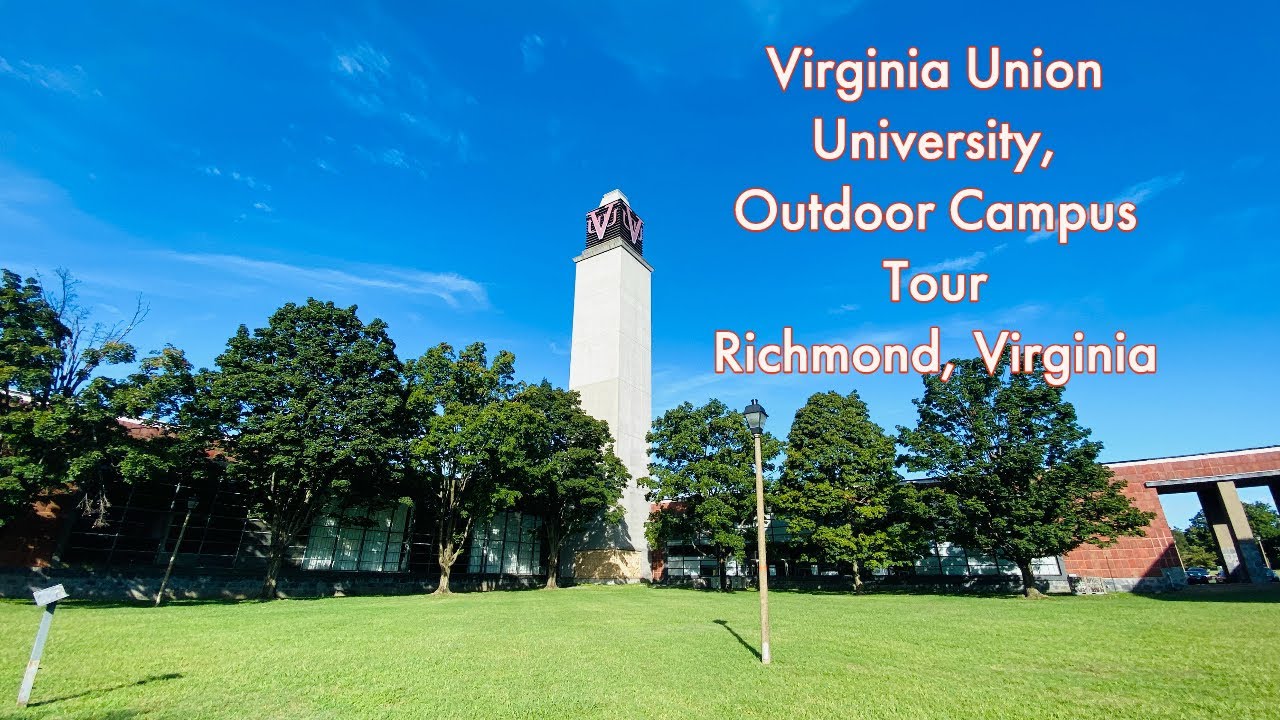 College Outdoor Campus Tour: Virginia Union University, Richmond, Virginia, HBCU